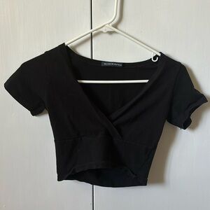 a crossover brandy melville shirt.